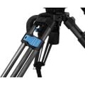 SQ75+VHS10 Carbon Fiber Prof. Video Tripod Kiti