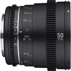 Samyang 50mm T1.5 VDSLR MK2 Cine Lens (Sony E Mount)