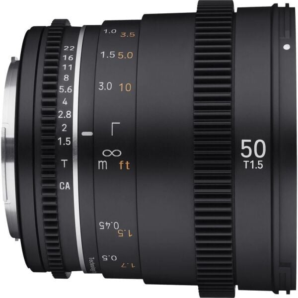 Samyang 50mm T1.5 VDSLR MK2 Cine Lens (Sony E Mount)