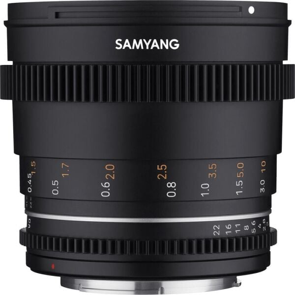 Samyang 50mm T1.5 VDSLR MK2 Cine Lens (Sony E Mount)