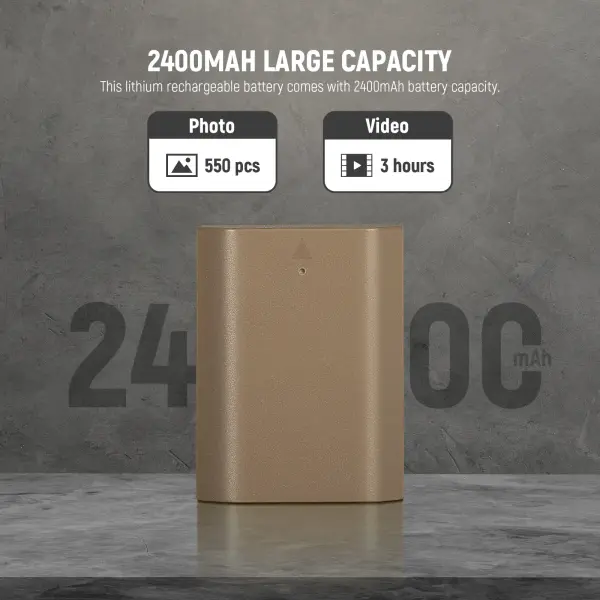 Neewer 2400mAh NP-FZ100 Yedek Batarya (Sony Uyumlu)