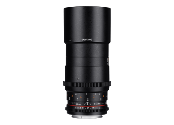 Samyang 100mm T3.1 VDSLR Makro Cine Lens (Sony E Mount)