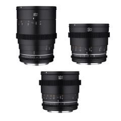 SAMYANG 35/50/85 VDSLR MK II 3'lü Sine Lens Seti (Sony E)