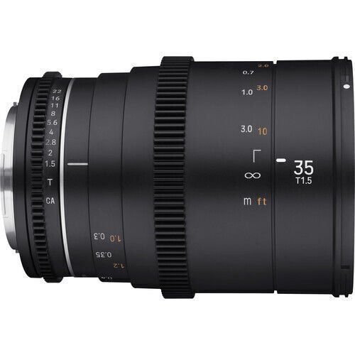 SAMYANG 35mm T1.5 Mark II Canon EF Mount Cine Lens