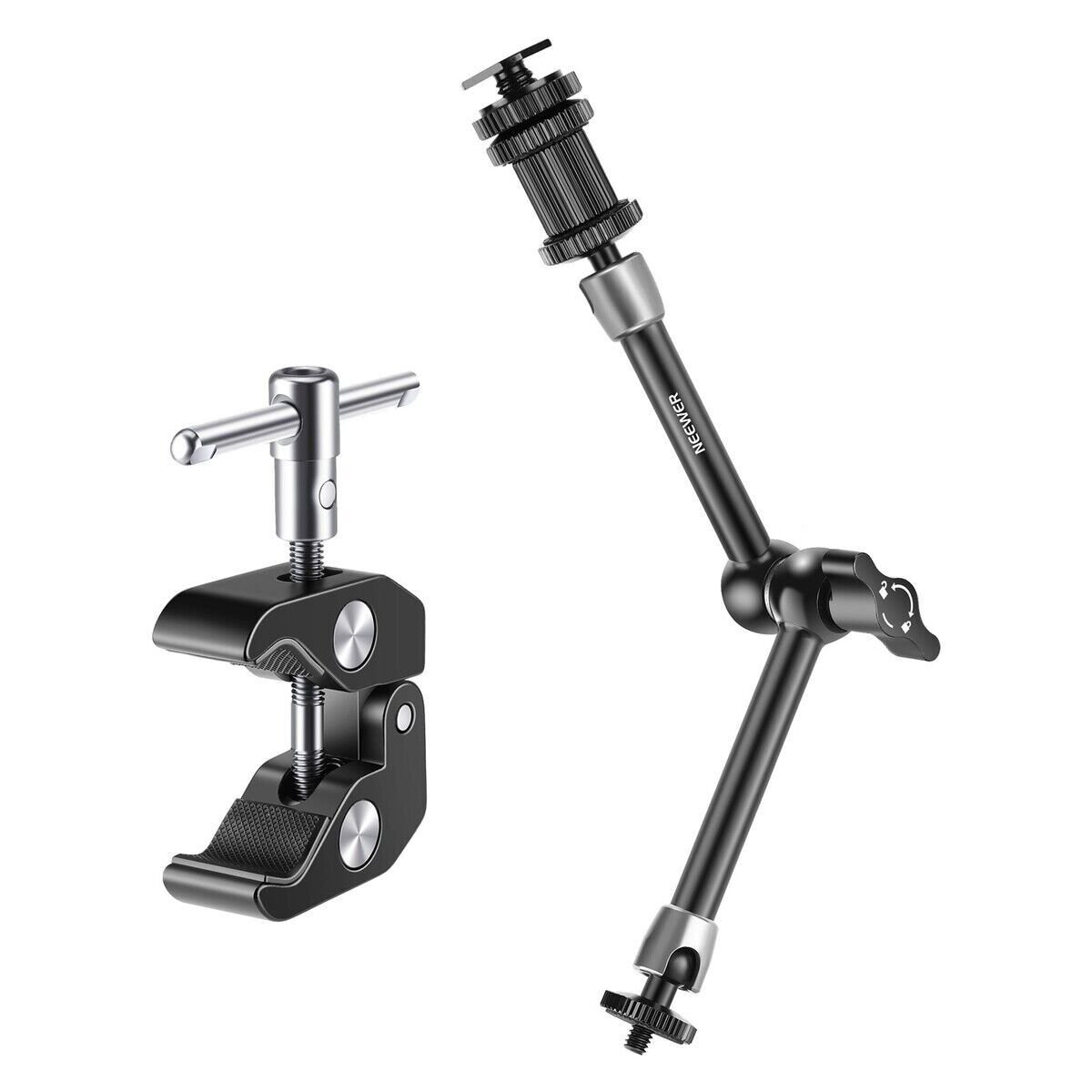 ST-20 11'' 28cm  1/4'' Vidalı Magic Arm & Yengeç Clamp