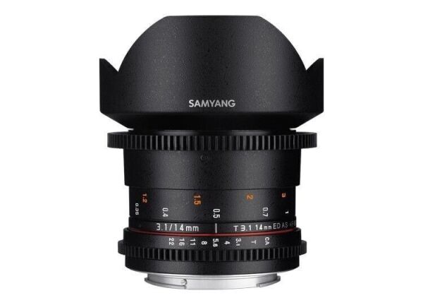 Samyang 14mm T3.1 ED AS IF UMC II MFT Mount Cine Lens