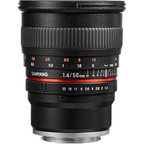 Samyang 50mm f/1.4 AS UMC Full Frame Sony A Mount Lens