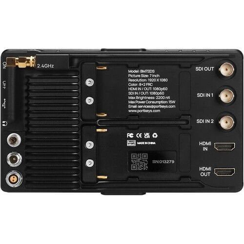 Portkeys Bm7 ii Ds 7 inch Monitor