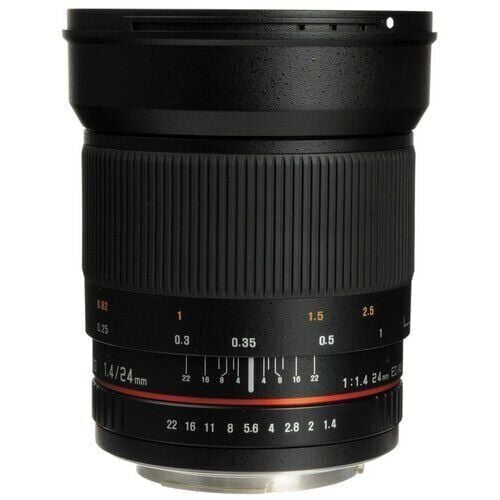 Samyang 24mm f/1.4 ED AD UMC Full Frame Samsung NX Mount Lens