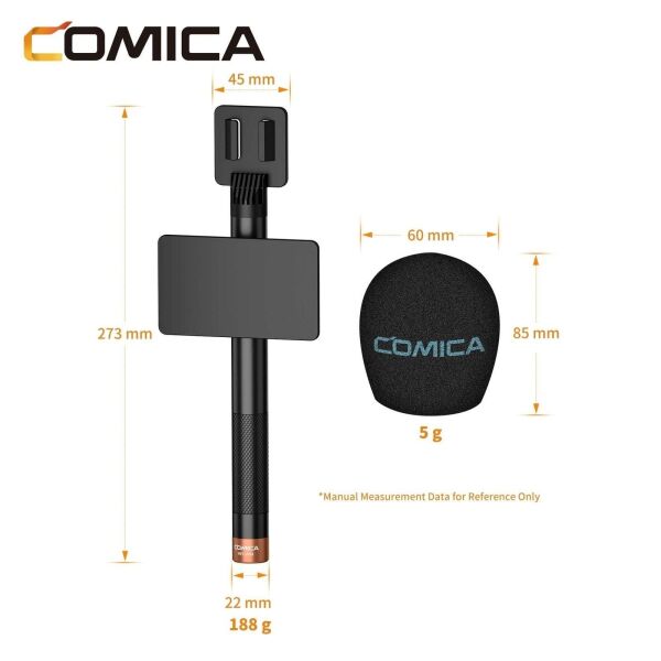 Comica HR-WM Kablosuz Mikrofon İçin El Tipi Adaptör