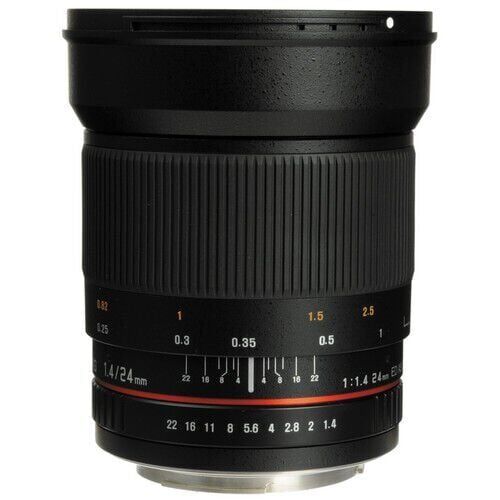 Samyang 24mm f/1.4 ED AD UMC Full Frame Sony A Mount Lens