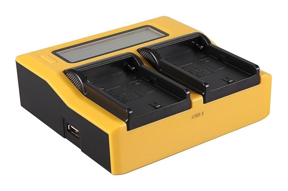 Patona 7525 Sony F550 F770 F970 İçin Çiftli Şarj Aleti