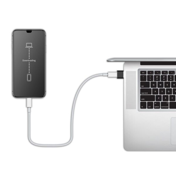 Comica CVM-USBC-A OTG USB-C'den USB-A'ya Adaptör