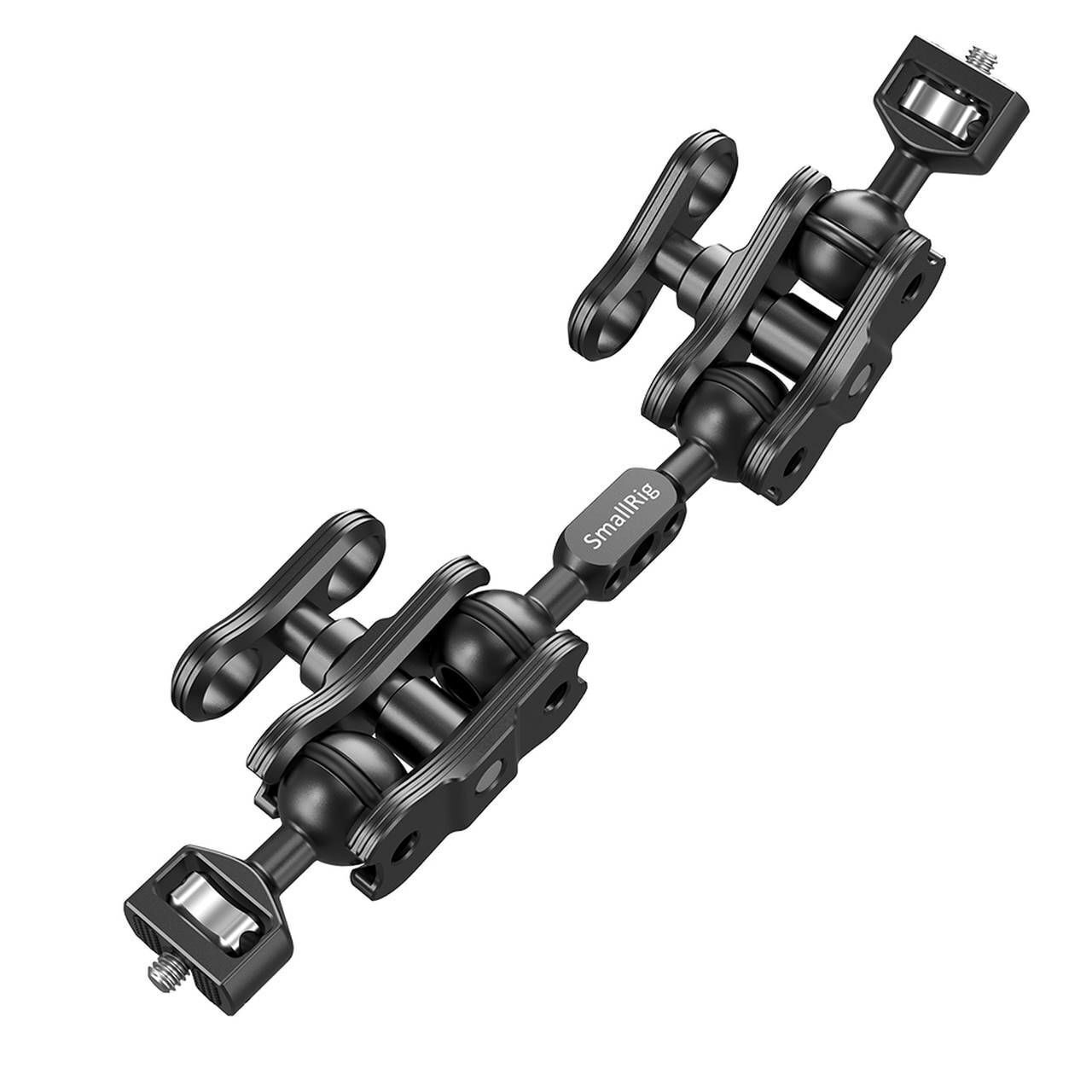 SmallRig 2109B Çift Başlı Bilyalı ve Uzatmalı Eklemli (1/4 ''-20 Vida) Kol