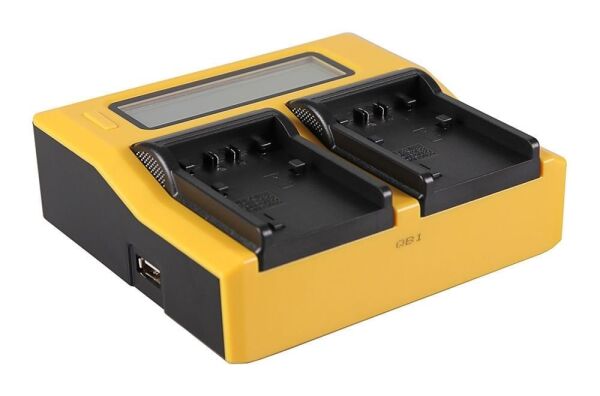 Patona 7557 Standart Seri İkili Lcd Usb Şarj Aleti Sony Sony Np-Fp50 Np-Fh50 70 100