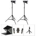 PDX LP60 Bİ PRO LED İkili Vlog Set