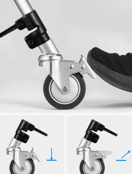 Digipod Frenli Tekerlek Seti