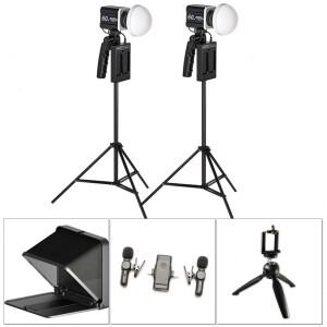 PDX KY-BK618 LED Video Işığı Canlı Yayın Kiti