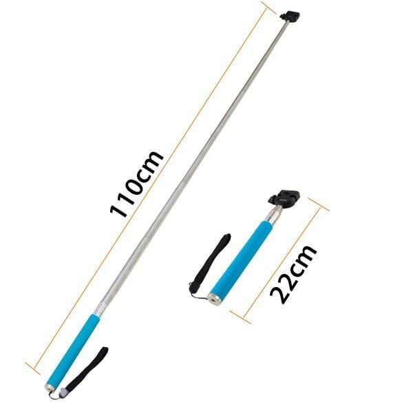 Sanger SG-01 Selfie Çubuğu Monopod Mavi