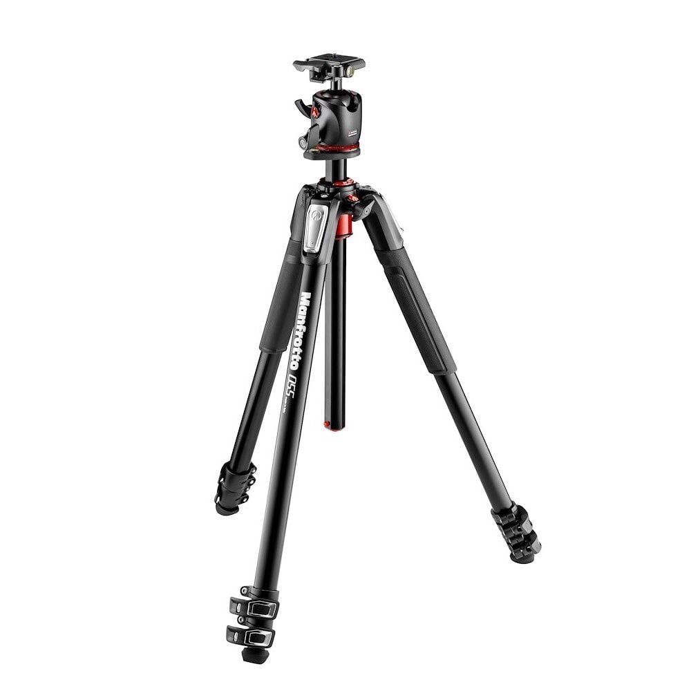 Manfrotto MK055XPRO3-BHQ2 055serisi Tripod ve Top Başlıklı Kit