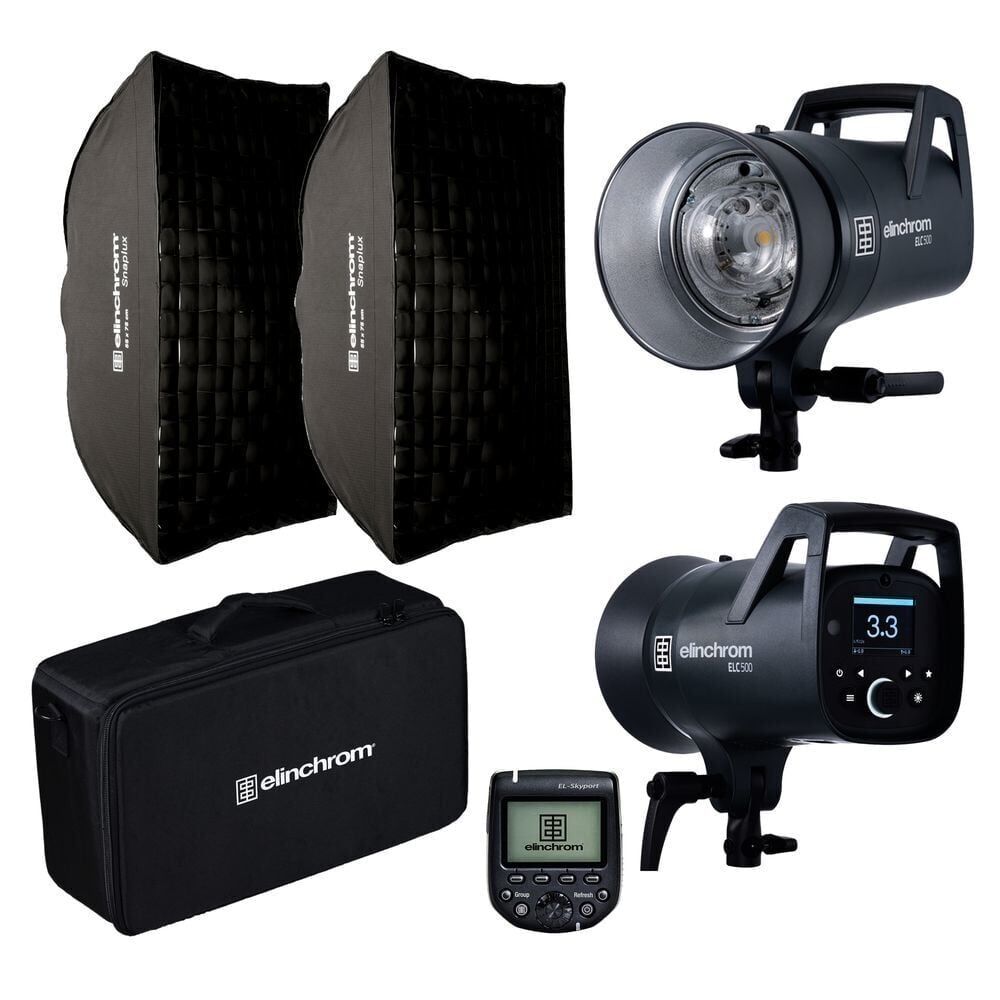 Elinchrom ELC 500 / 500 TTL KİT1FUJI Stüdyo Flaşı