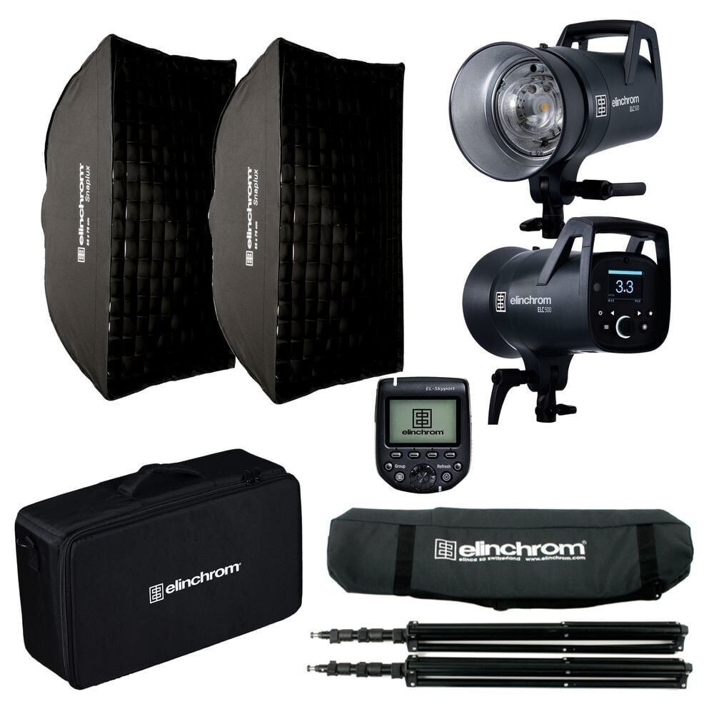 Elinchrom ELC 500 / 500 TTL KİT2 CANON Stüdyo Flaşı