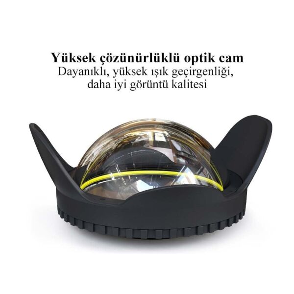 Sea Frogs 67 mm. Optik Balık Gözü Lens