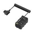 SmallRig 4884 D-Tap - Çift Taraflı NP-F Sahte Pil Güç Kablosu
