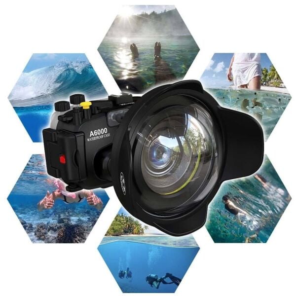 Sea Frogs 67 mm. Optik Balık Gözü Lens