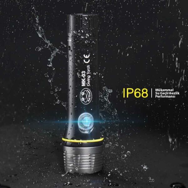MK-03 Dalış Feneri (Lazer özellikli)