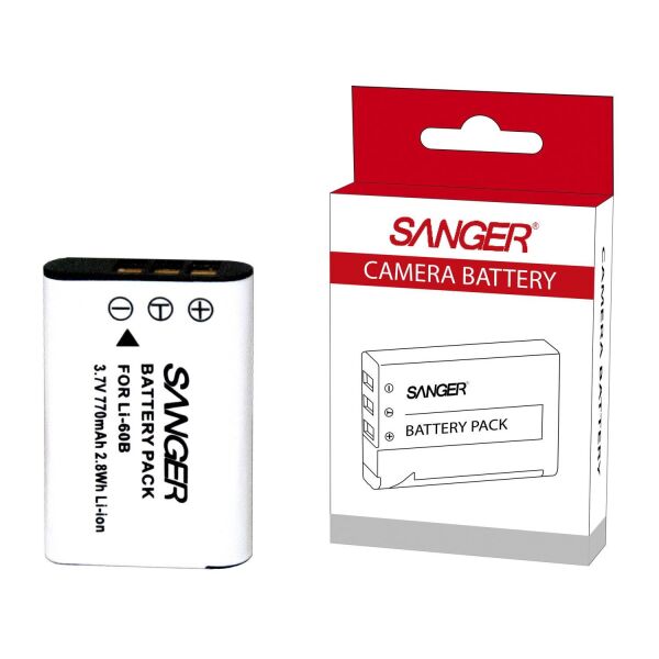 Sanger LI-60B Olympus Fotoğraf Makinesi Batarya