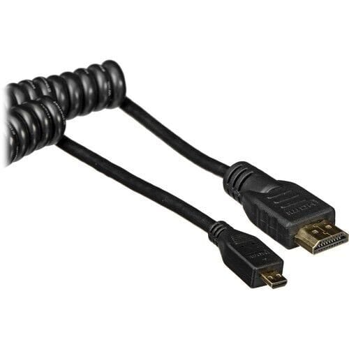 Atomos ATOMCAB015 – Sarmal Micro HDMI (Type-D) – HDMI (Type-A) Kablo (30–45 cm)