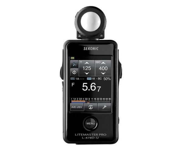Sekonic L-478D Flaşmetre Işık Ölçer LCD Ekranlı