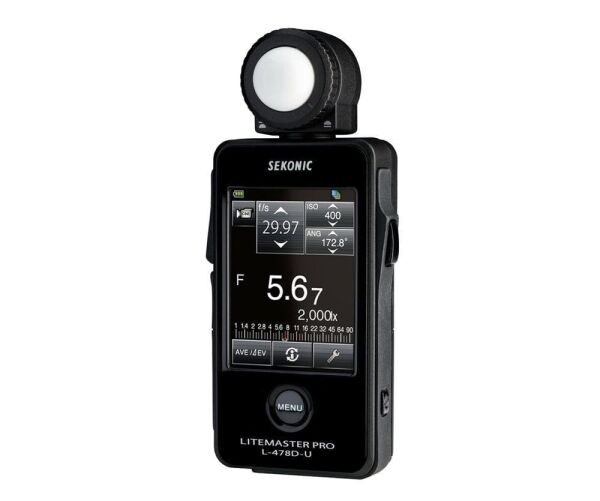 Sekonic L-478D Flaşmetre Işık Ölçer LCD Ekranlı
