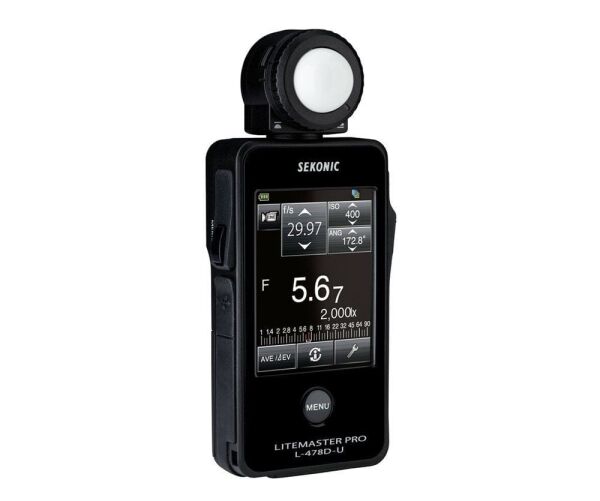 Sekonic L-478D Flaşmetre Işık Ölçer LCD Ekranlı