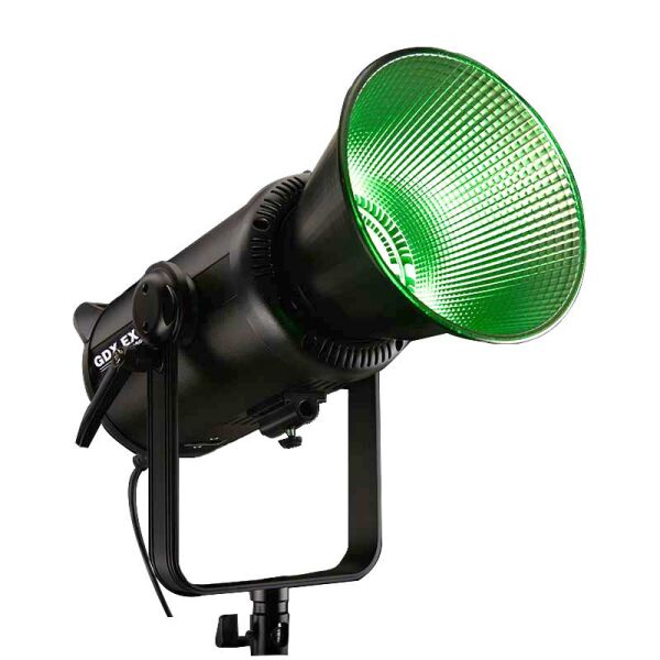 Gdx Exc-180RGB-II Rgb Led Video Işığı 2'li Full Set (Gridli 120cm Octagon + 260 cm Kalın Işık Ayağı)