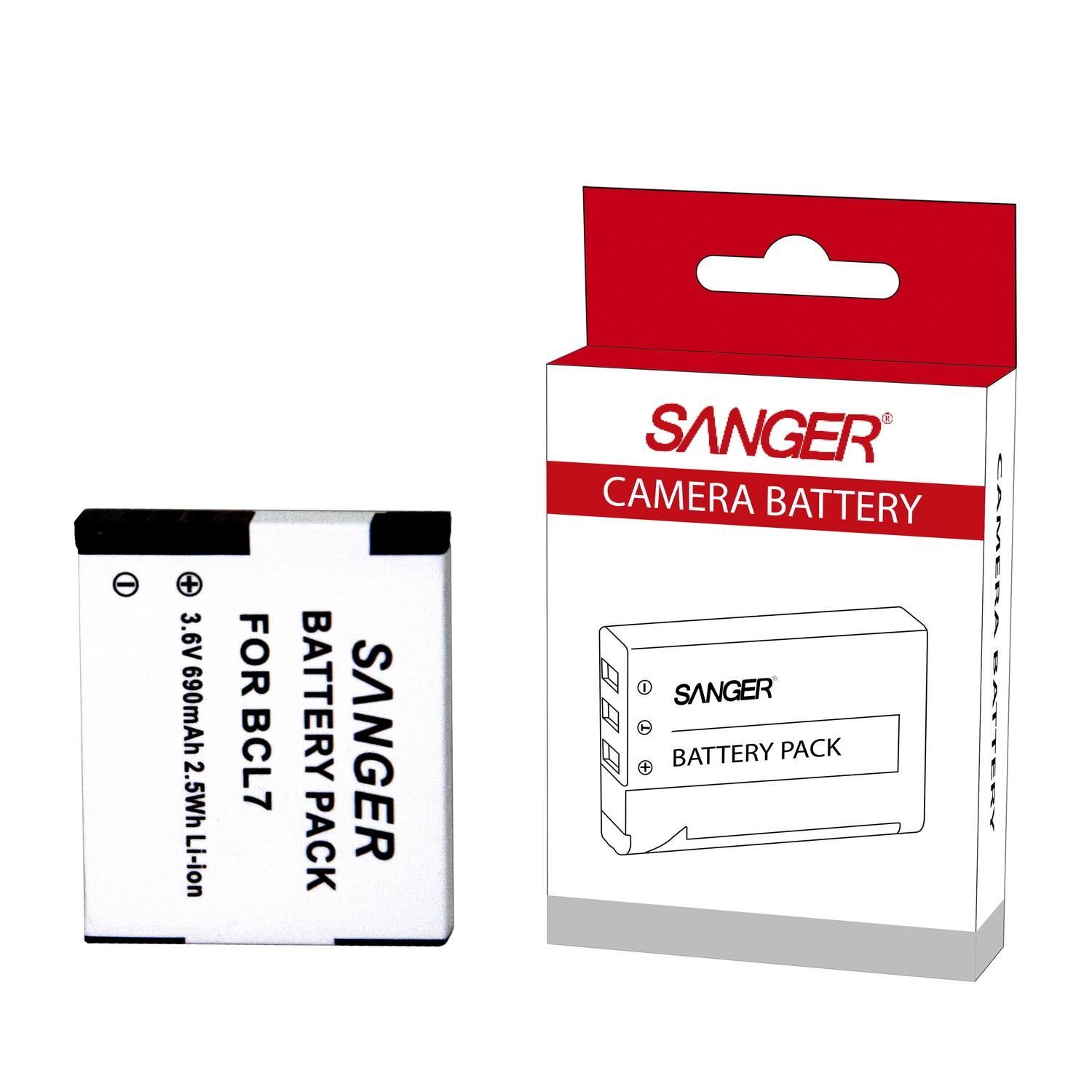 Sanger BCL7 Panasonic Fotoğraf Makinesi Batarya