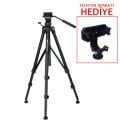 PDX 707 Pro Tripod Telefon Aparatı Hediyeli