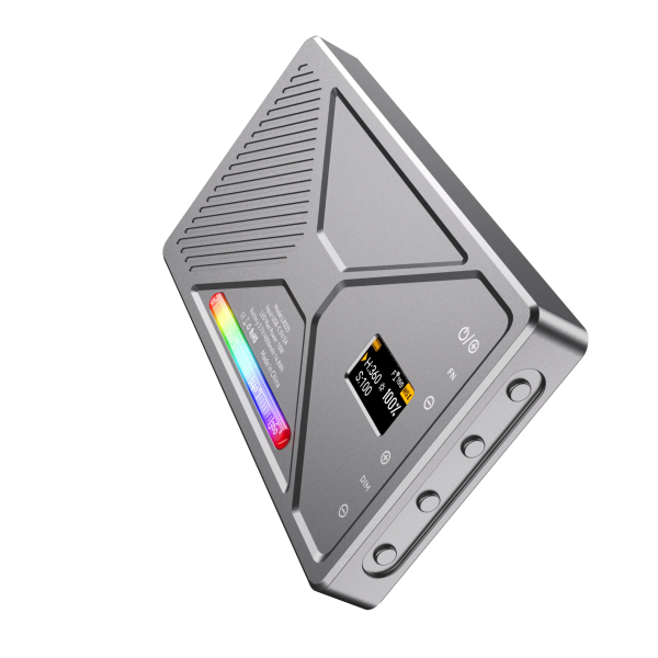Liyadi LR225 Pro RGB Led Video Işığı Cep Boy Mini Fotoğraf Işığı 24 Efektli